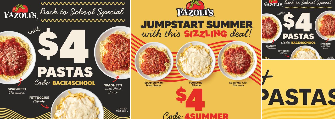 Fazoli's Menu