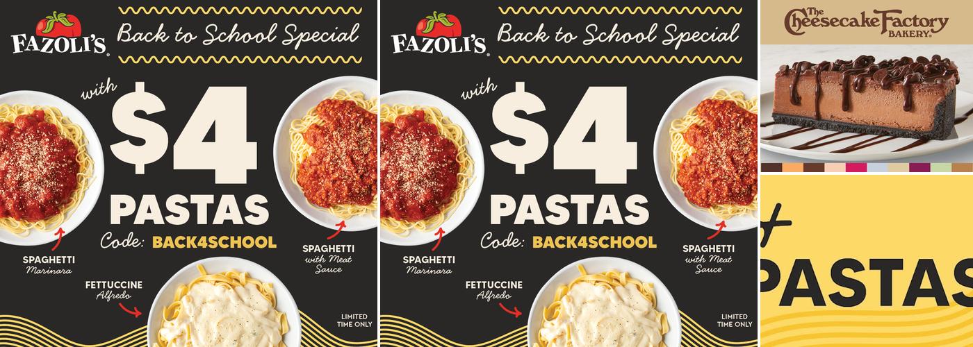 Fazoli's Menu