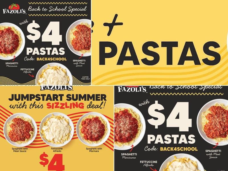 Fazoli's Menu