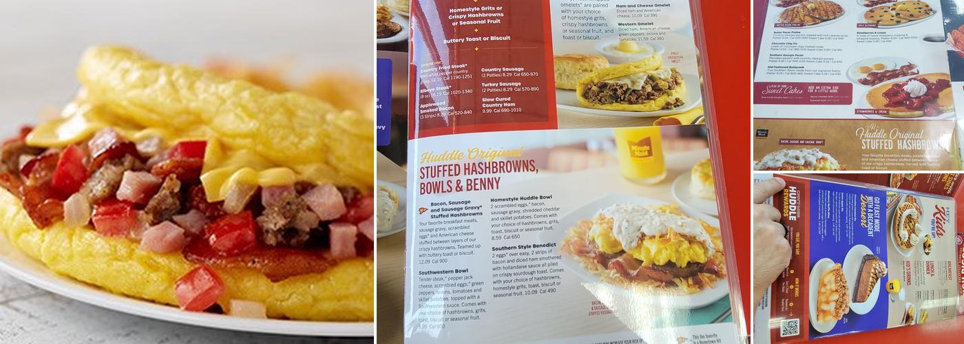 Huddle House Menu