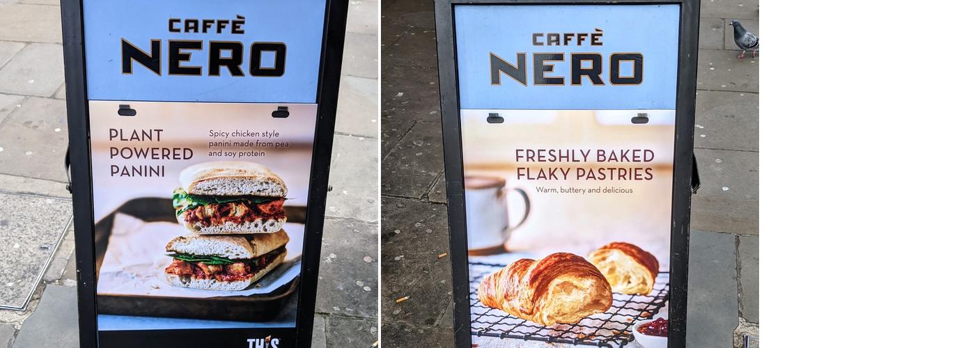 Caffè Nero Menu