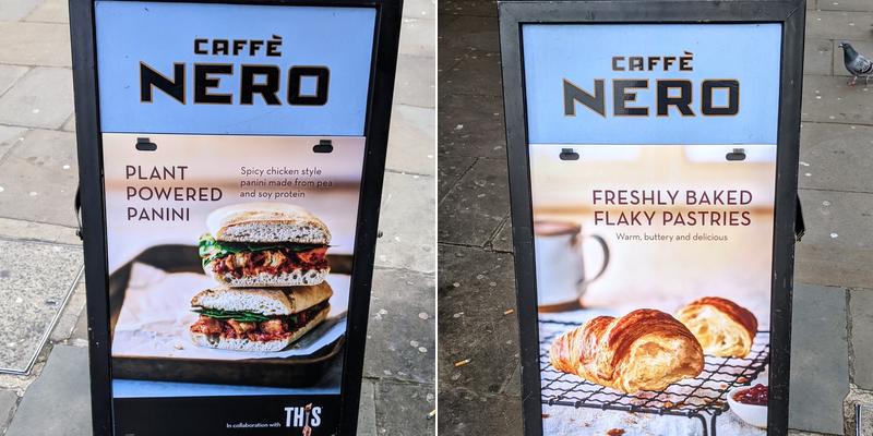 Caffè Nero Menu