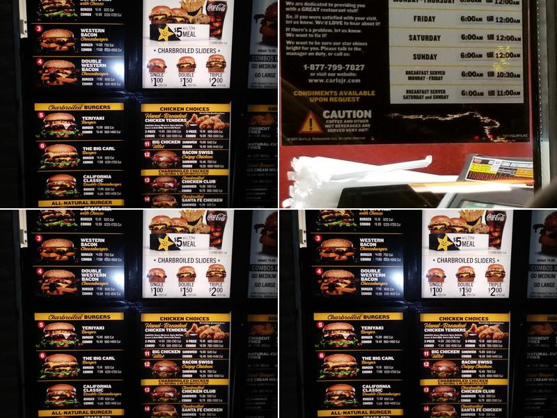 Carl’s Jr. Menu
