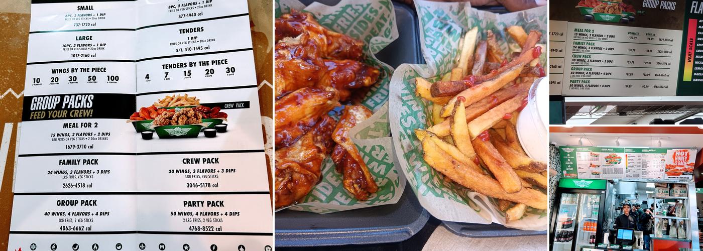 Wingstop Menu