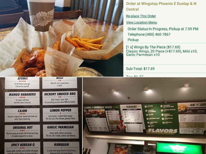 Wingstop Menu