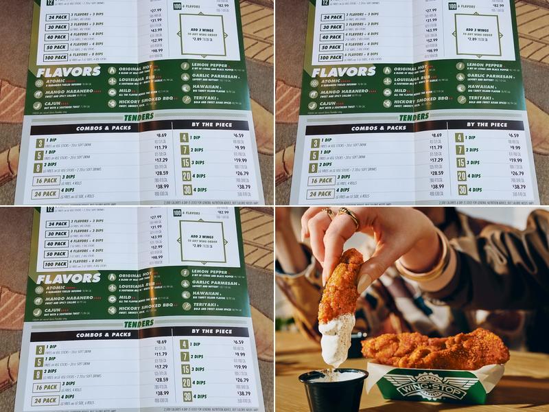 Wingstop Menu