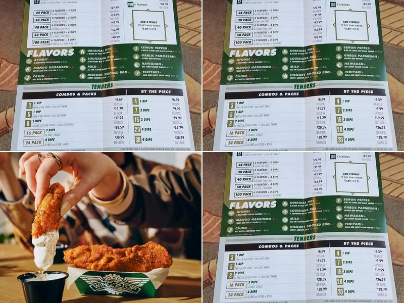 Wingstop Menu