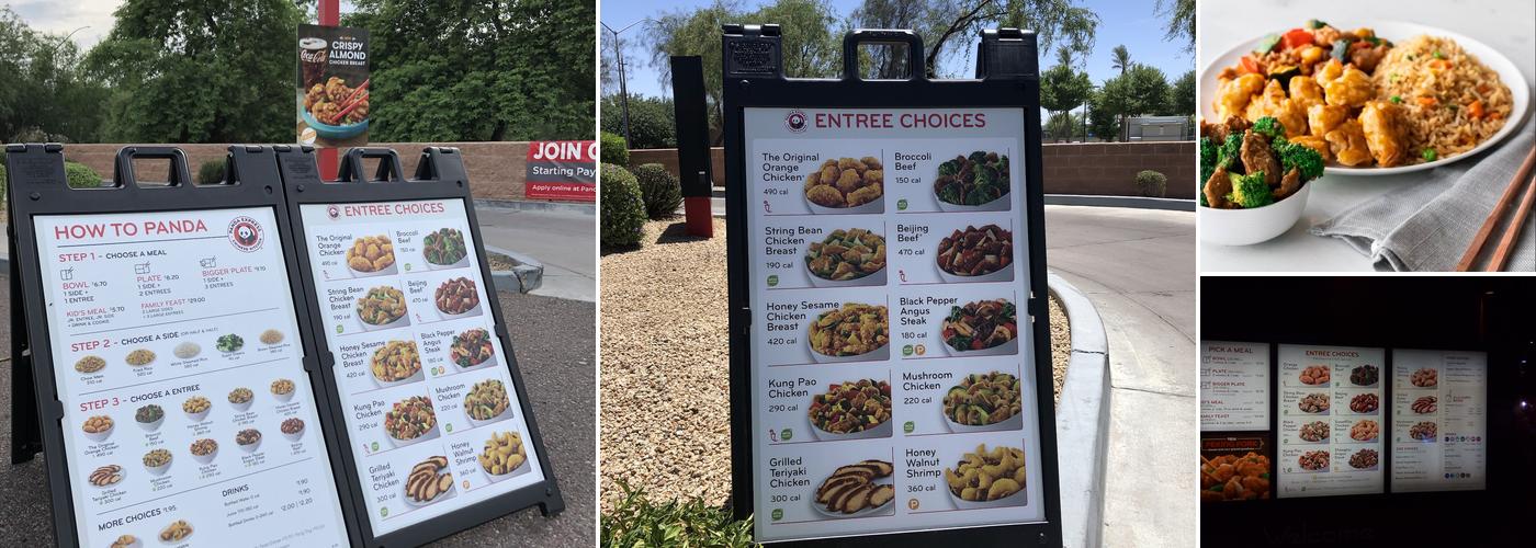 Panda Express Menu