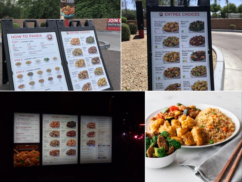 Panda Express Menu