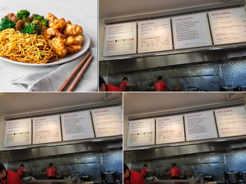Panda Express Menu