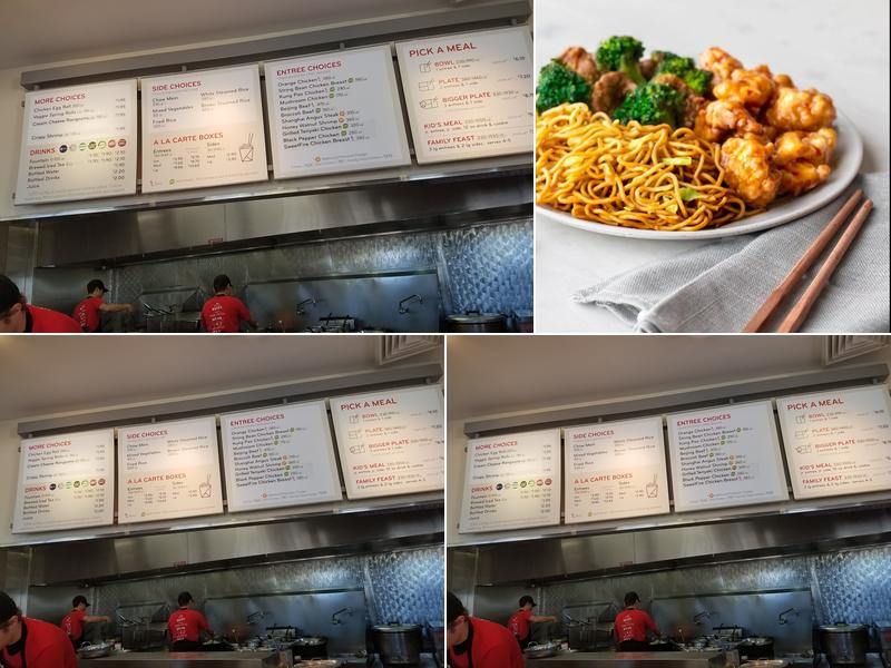 Panda Express Menu