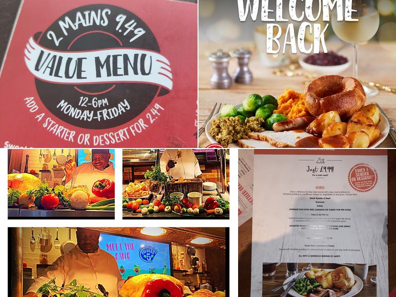 Brewers Fayre Chafford Hundred Menu