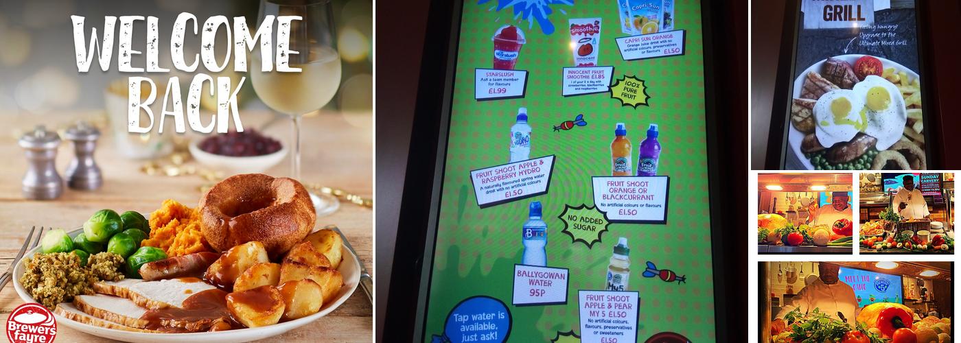 Brewers Fayre Dagenham Brewers Fayre Buffet Place Menu