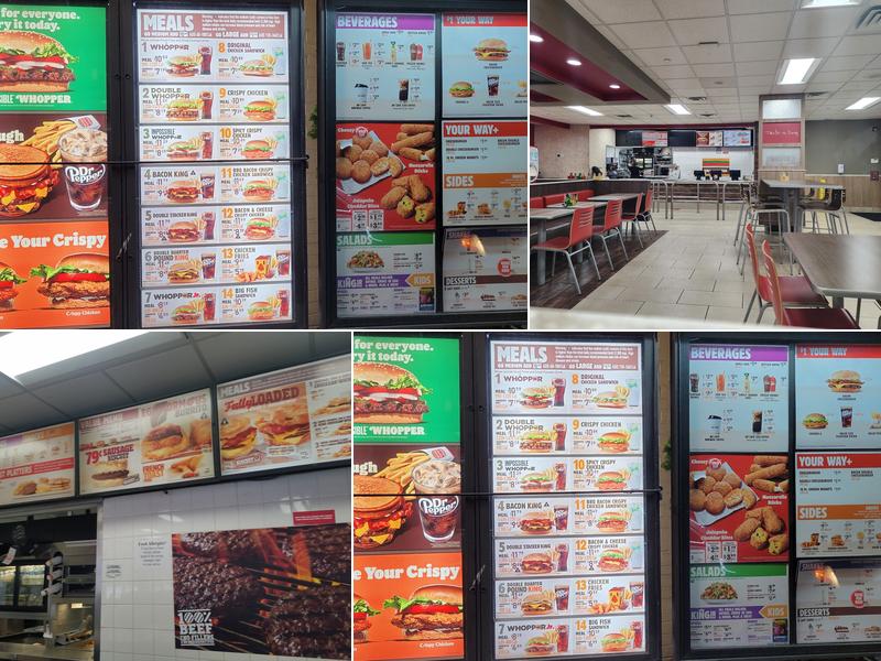 Burger King Menu