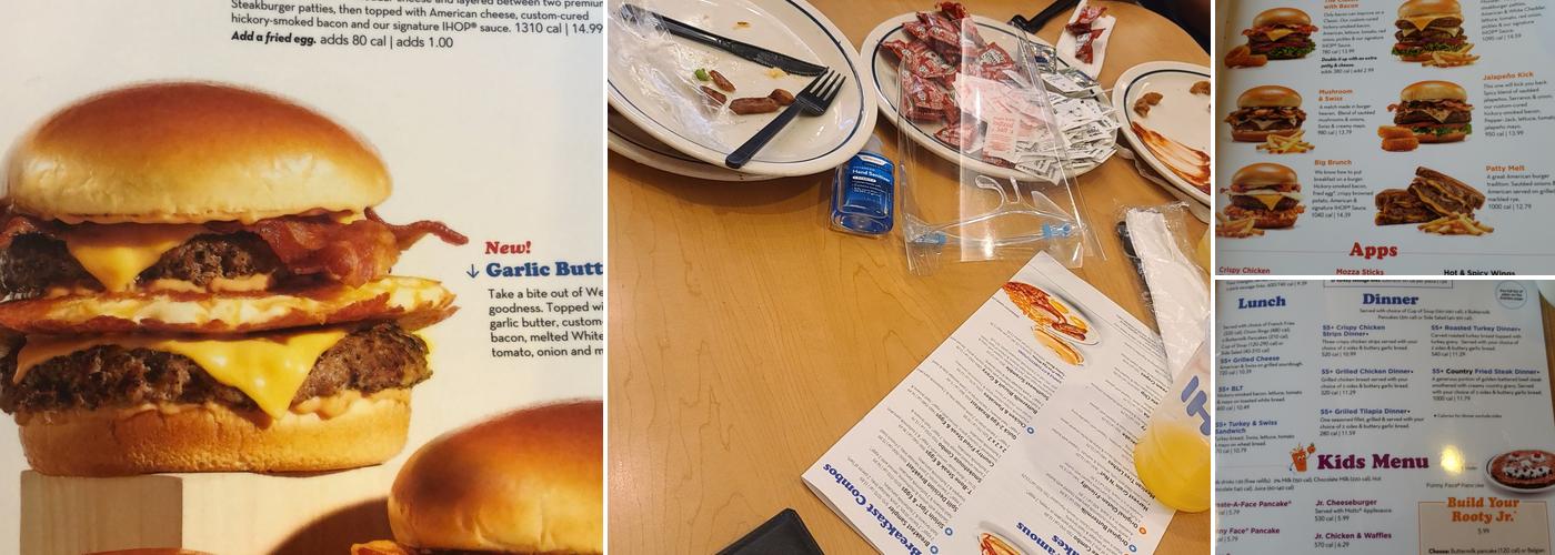 IHOP Menu