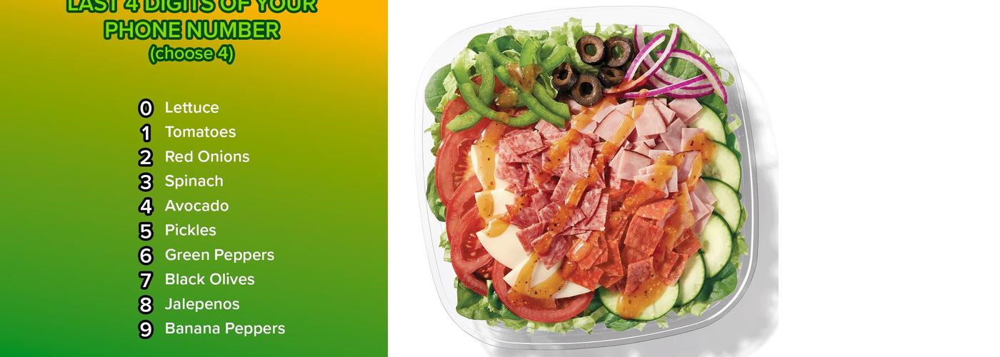 Subway Menu