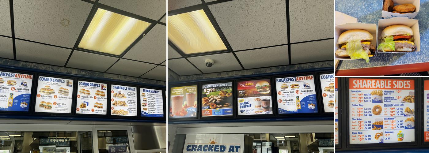White Castle Menu