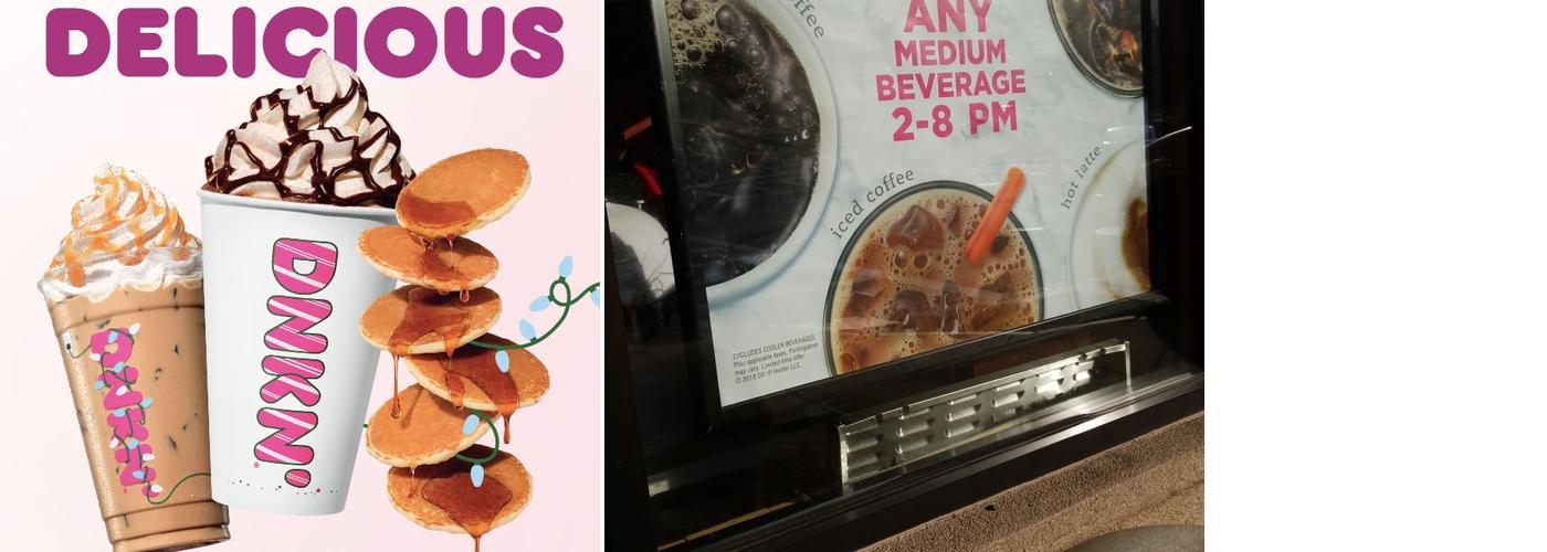 Dunkin' Menu