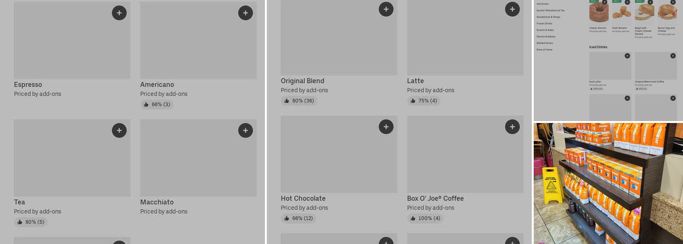 Dunkin' Menu