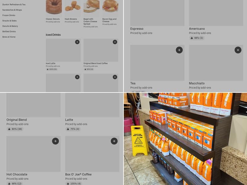 Dunkin' Menu