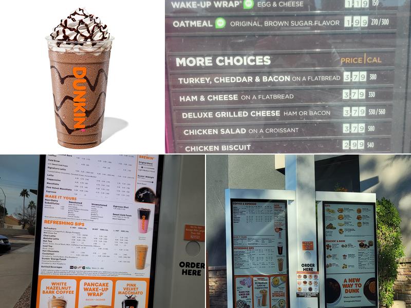 Dunkin' Menu