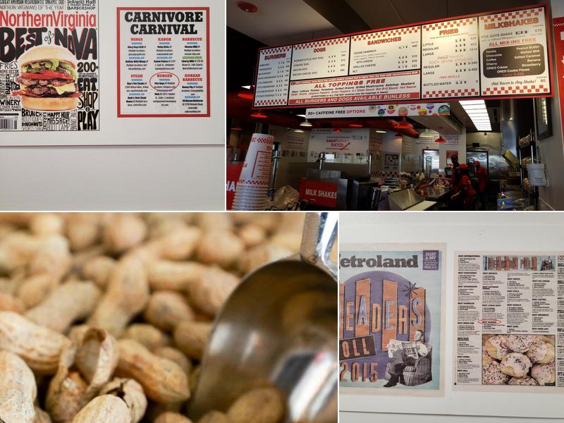 Five Guys Menu