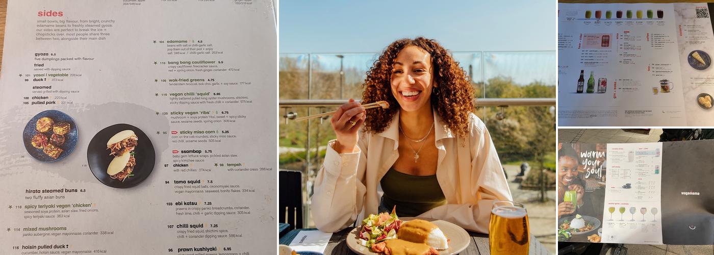 wagamama Menu