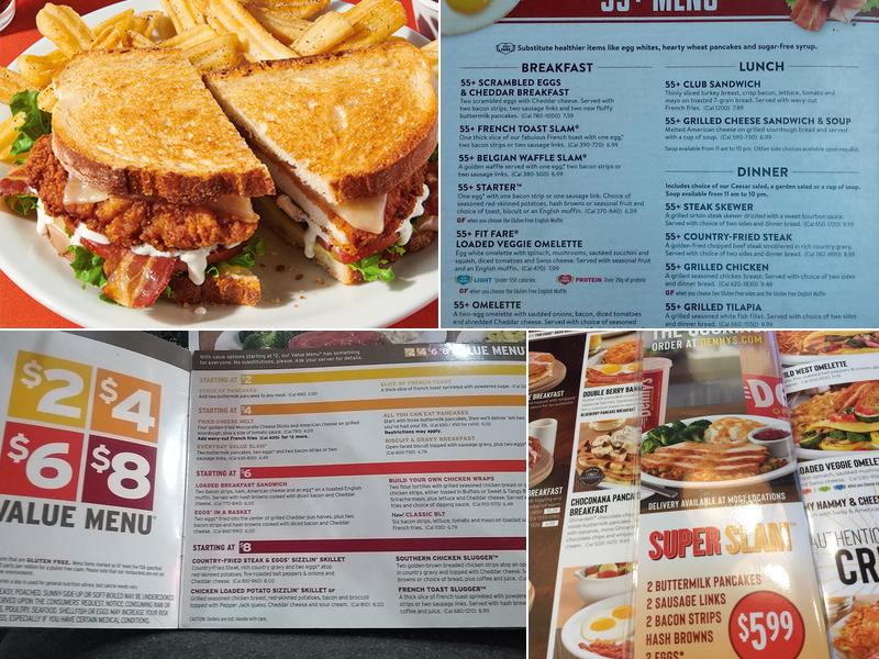 Denny's Menu