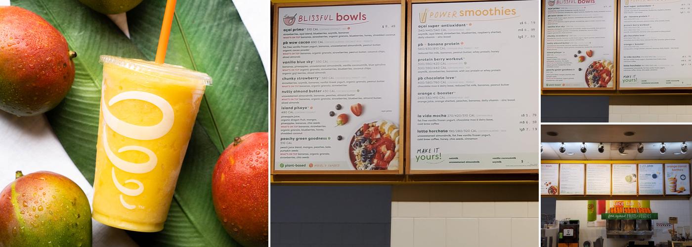Jamba Menu