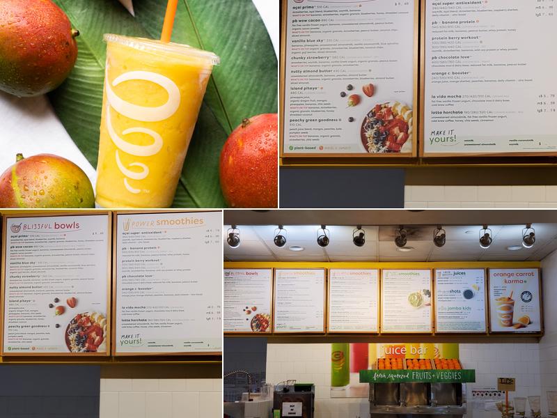 Jamba Menu