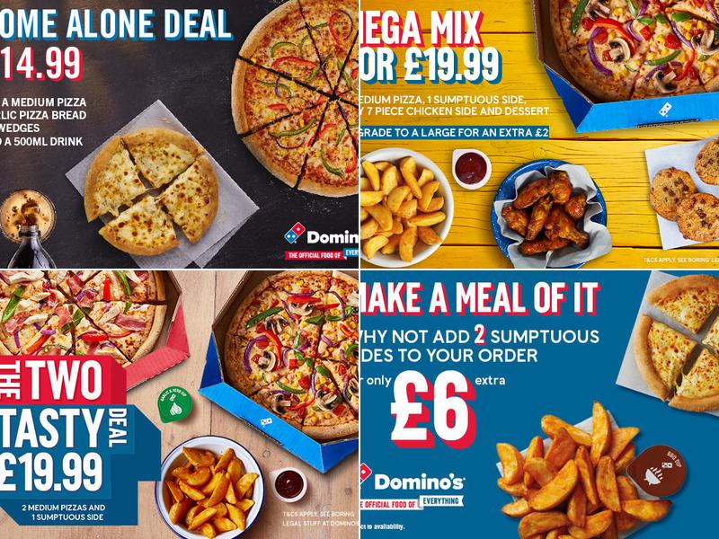 Domino's Pizza - Shoeburyness Menu