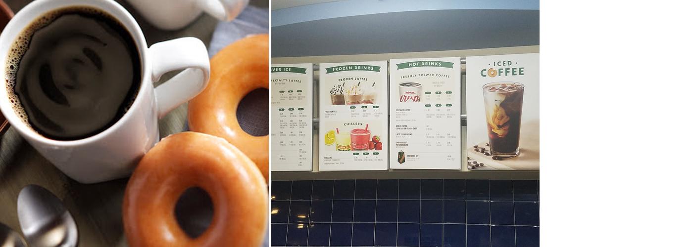 Krispy Kreme Menu