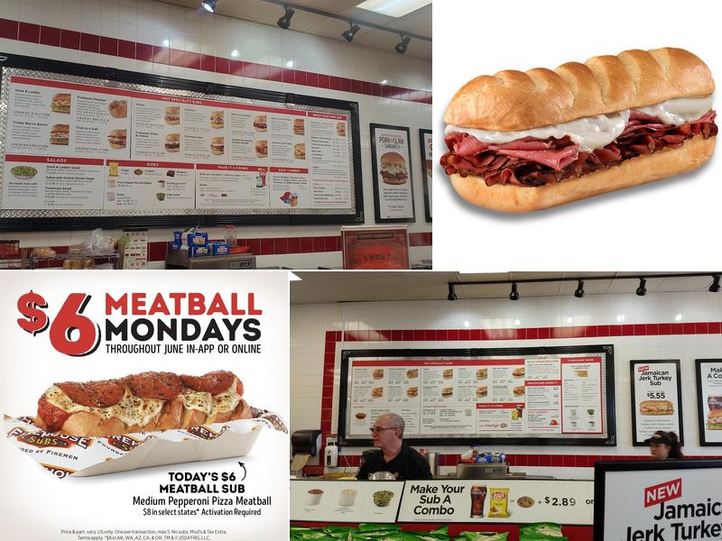 Firehouse Subs Grant St Menu
