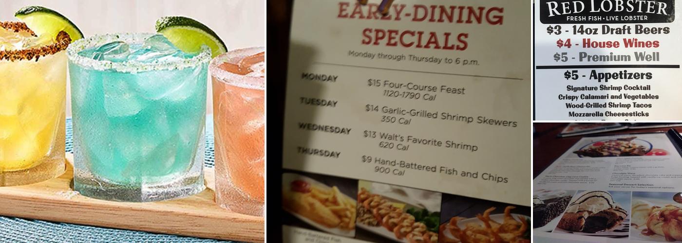 Red Lobster Menu