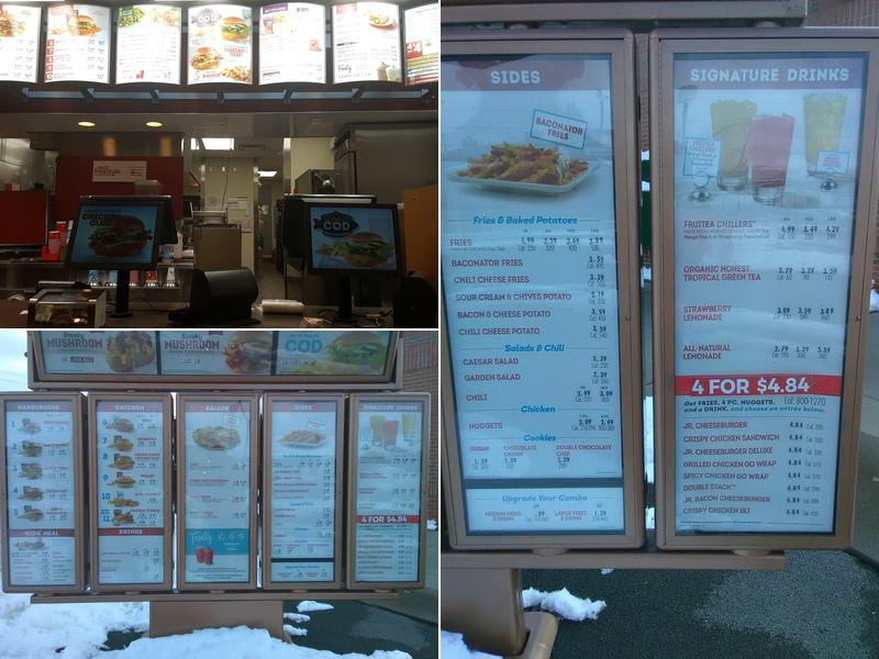 Wendy's Menu