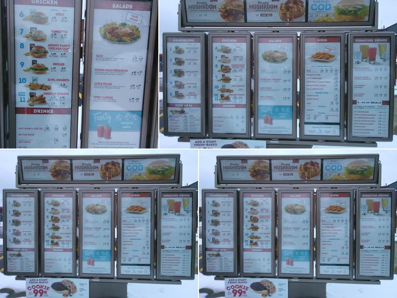 Wendy's Menu