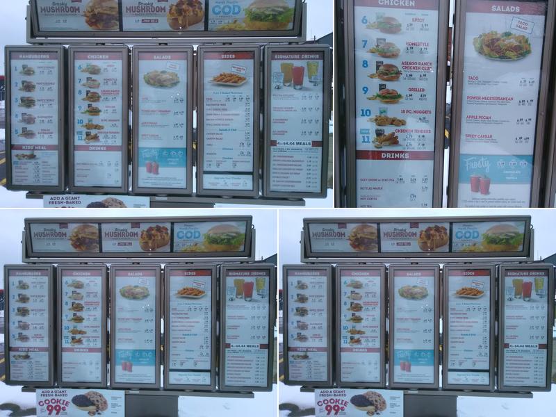 Wendy's Menu