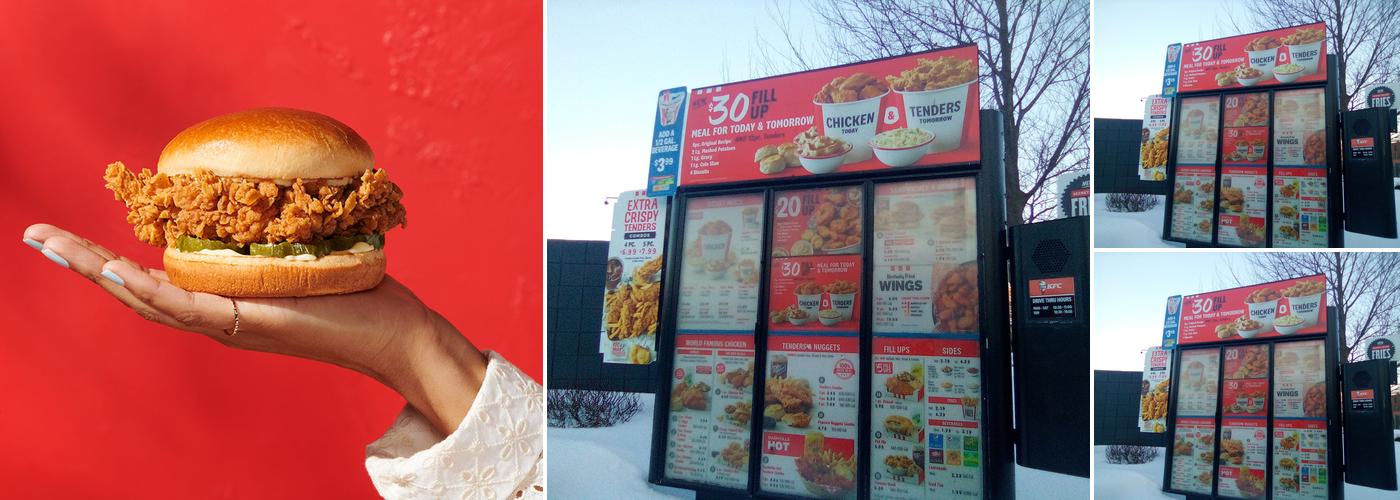 KFC Menu