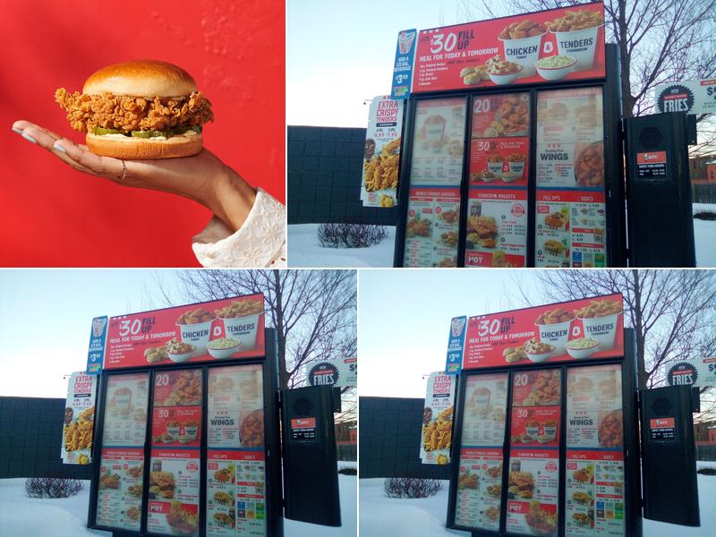 KFC Menu