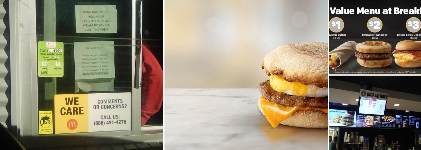 McDonald's Menu