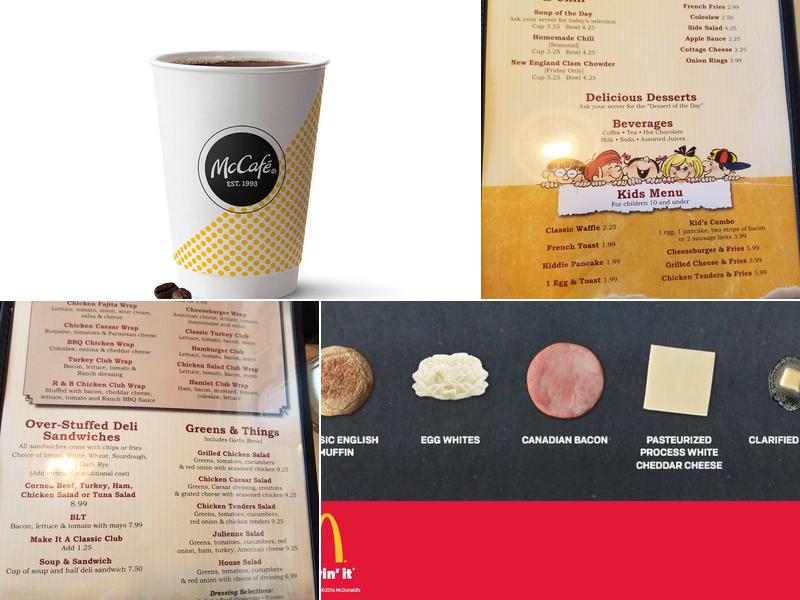 McDonald's Menu