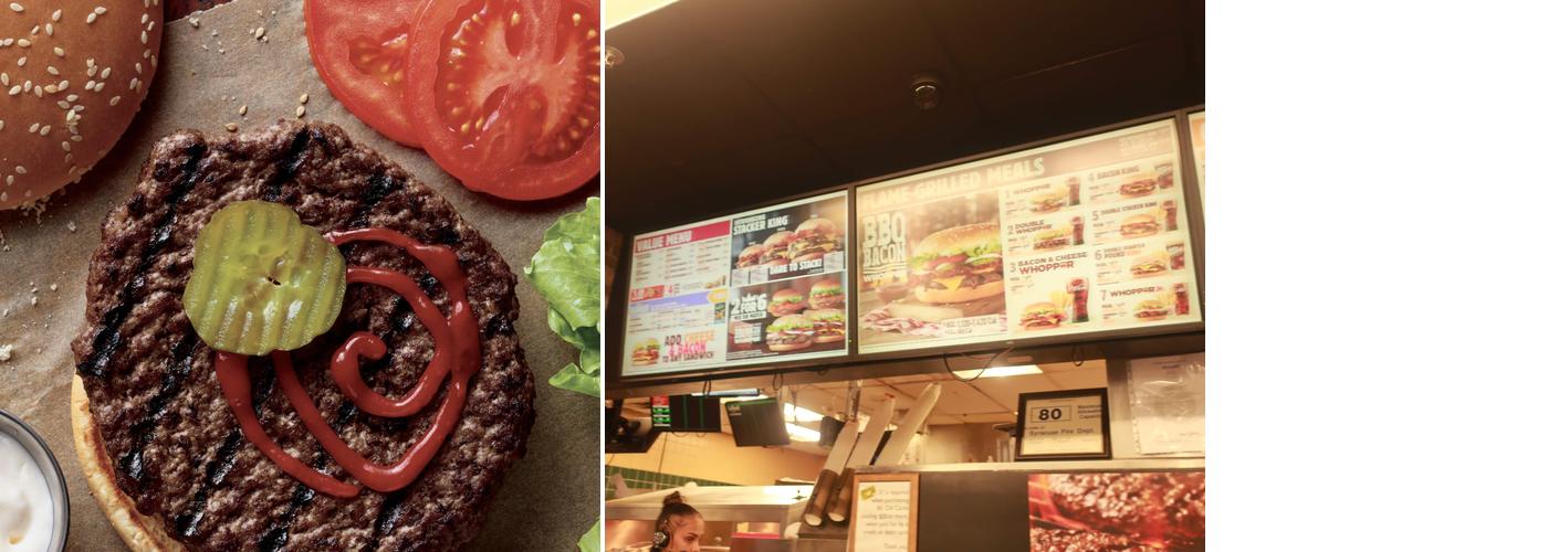 Burger King Menu