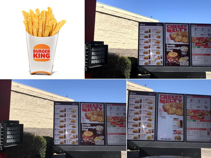 Burger King Menu