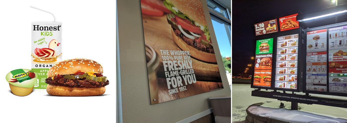 Burger King Menu