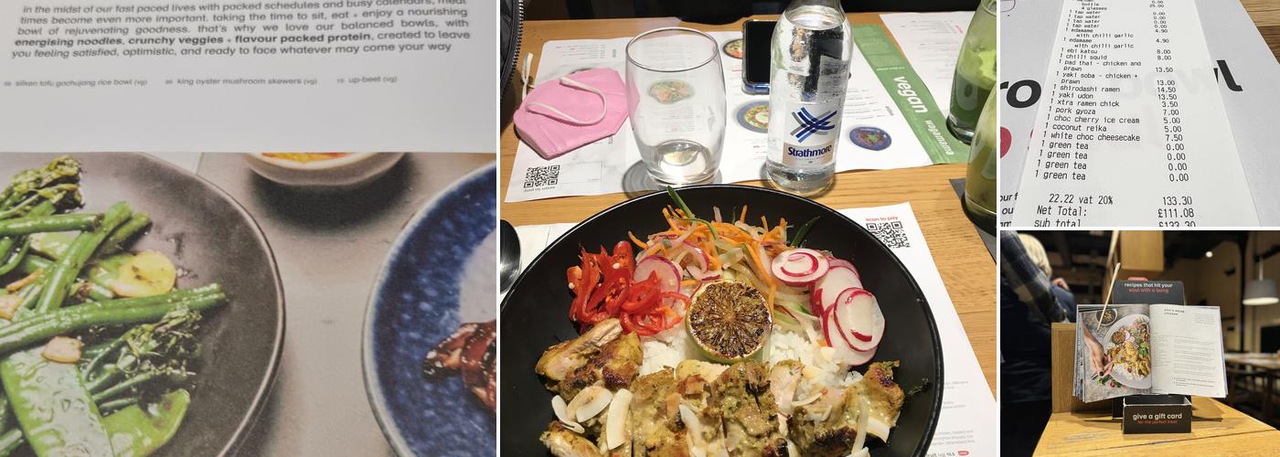 wagamama hammersmith Menu