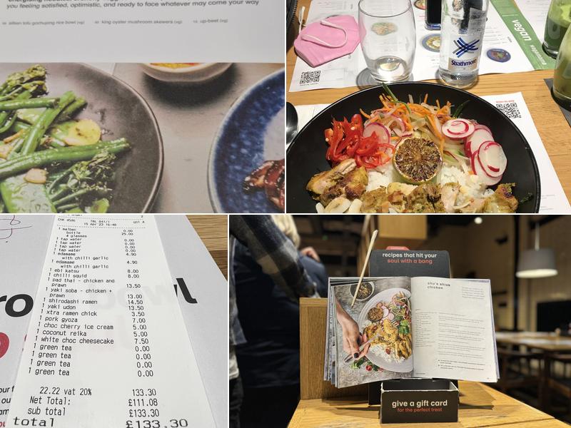 wagamama hammersmith Menu