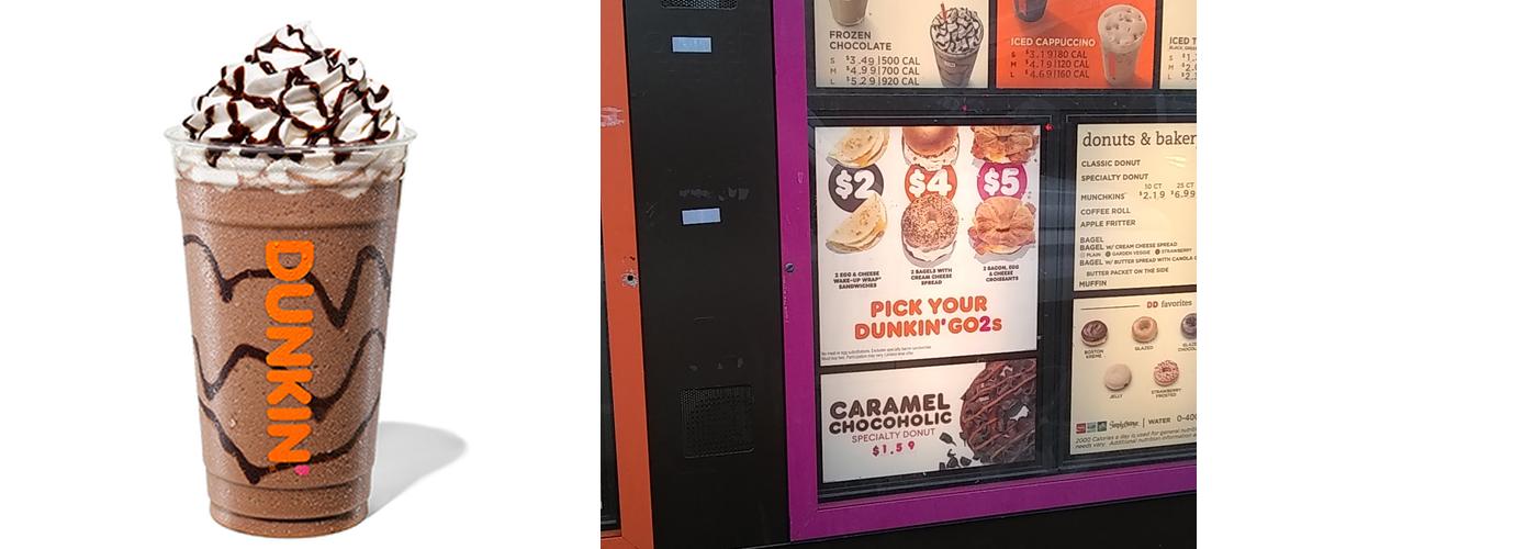 Dunkin' Menu