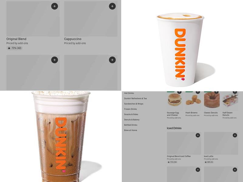 Dunkin' Menu