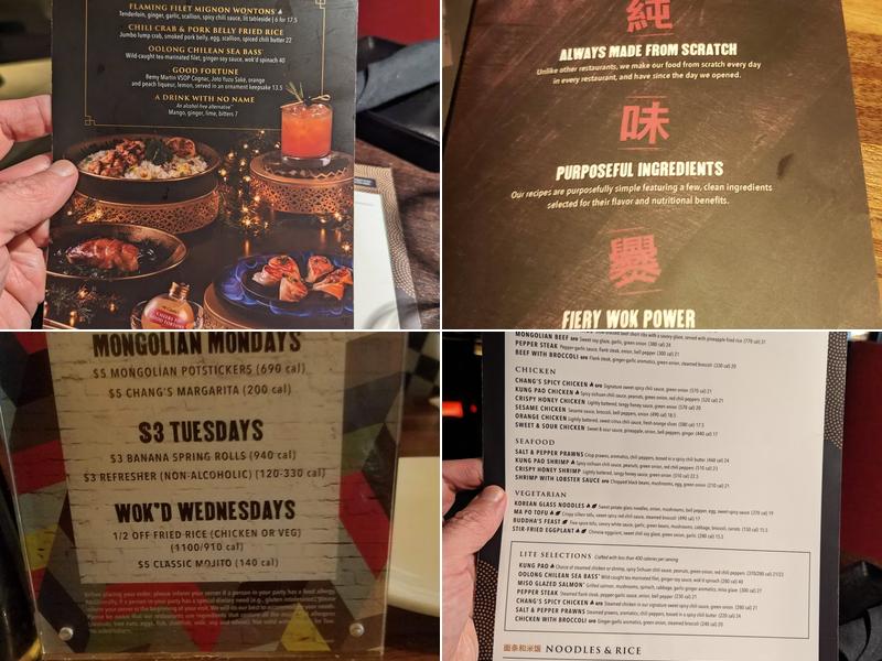 P.F. Chang's Menu