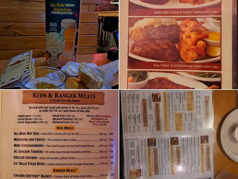 Texas Roadhouse Menu
